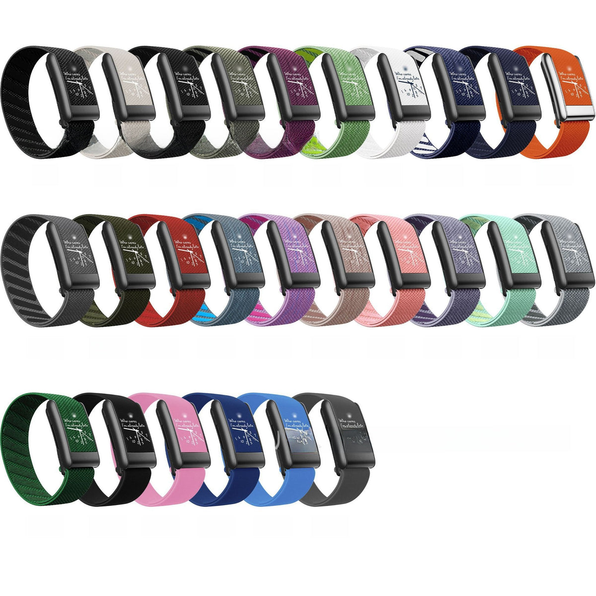 Suitable for Whoop5.0 Nylon Watch Strap Whoop 5.0 Mg Silicone Printed Clock Pattern Watch Strap