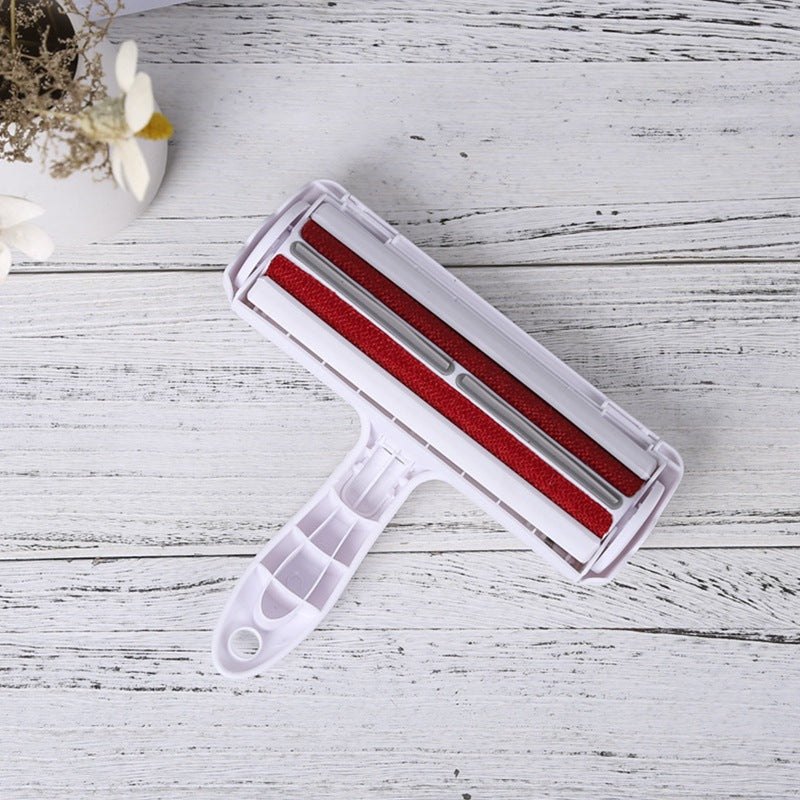 Reusable Plastic Pet Hair Removal Brush for Sofas and Clothes